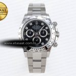 Rolex Daytona 116509 Siyah Pırlanta Kadran A7750 Eta Saat - Görsel 3 - 1:1 Süper Klon Saat