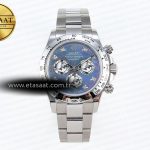 Rolex Daytona 116509 Mavi Sedef Kadran A7750 Eta Saat - Görsel 3 - 1:1 Süper Klon Saat