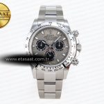 Rolex Daytona 116509 Gri/Siyah Kadran A7750 Eta Saat - Görsel 3 - 1:1 Süper Klon Saat