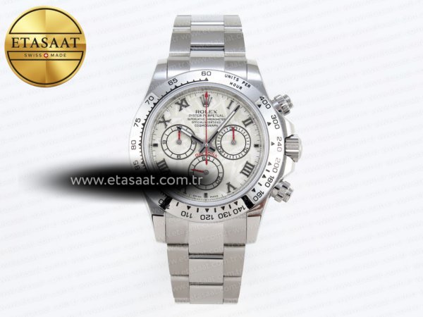 Rolex Daytona 116509 Meteorit Kadran A7750 Eta Saat - 1:1 Süper Klon Replika Saat