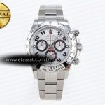 Rolex Daytona 116509 Gümüş Rakamlı Kadran A7750 Eta Saat - Görsel 3 - 1:1 Süper Klon Saat