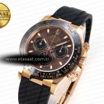 daytona 116515 clean 11 best edition chocolate dial lume markers on oysterflex strap sa4130 v21