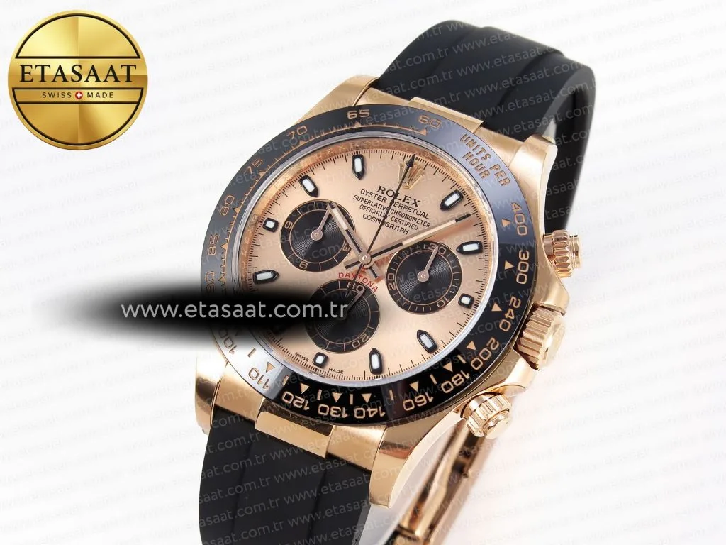 daytona 116515 clean 11 best edition rg dial black markers on oysterflex strap sa4130 v21