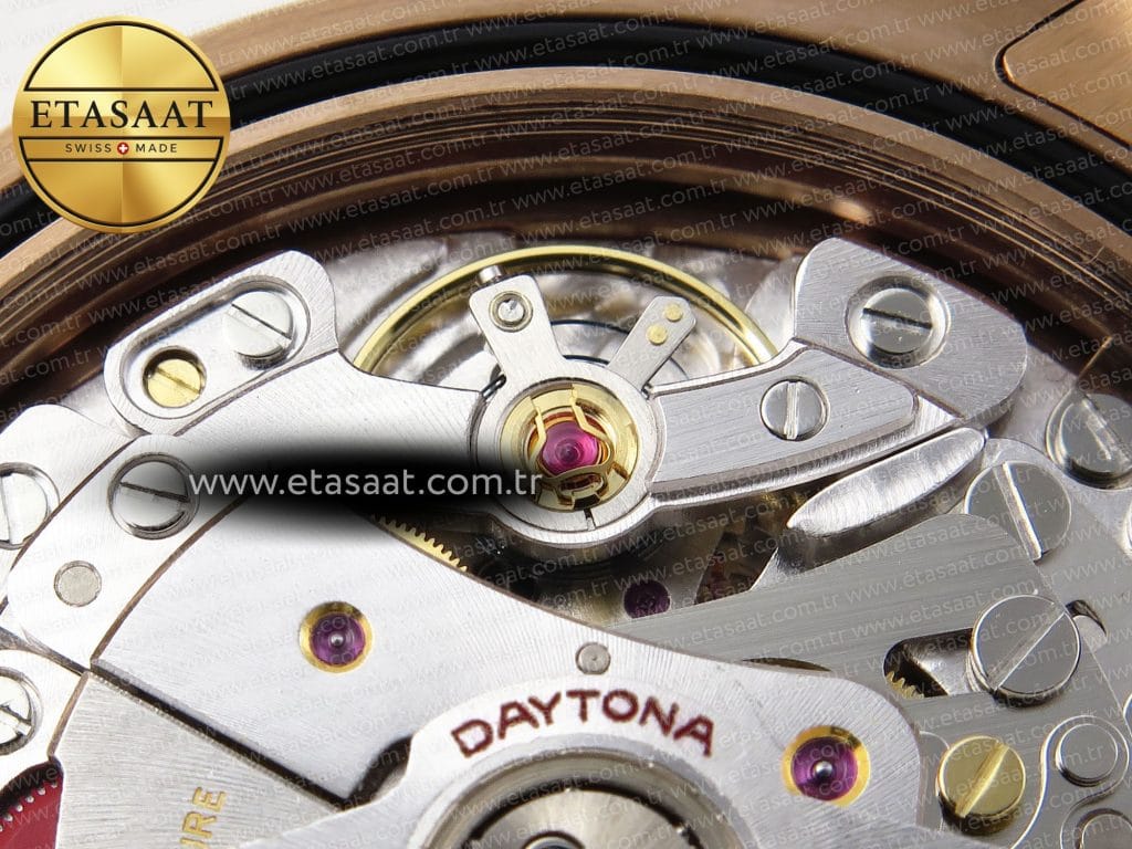 Rolex Daytona 116515 Oysterflex SA4130 V2 Eta Saat - Görsel 3 - 1:1 Süper Klon Saat