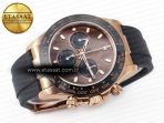 Rolex Daytona 116515 QF 1:1 Best Edition Brown Dial on Oysterflex Strap SH4130 V3 (Gain Weight) - Görsel 14