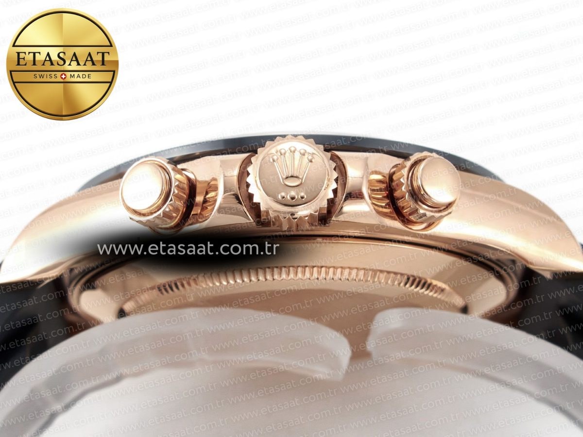 Rolex Daytona 116515 QF 1:1 Best Edition Brown Dial on Oysterflex Strap SH4130 V3 (Gain Weight) - Görsel 15