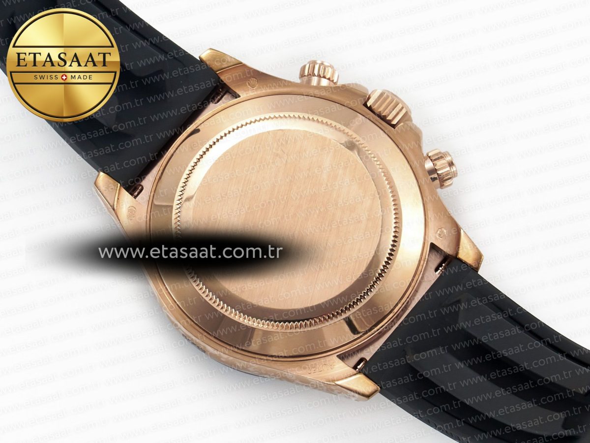 Rolex Daytona 116515 QF 1:1 Best Edition Brown Dial on Oysterflex Strap SH4130 V3 (Gain Weight) - Görsel 18