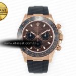 Rolex Daytona 116515 QF Kahve Kadran Oysterflex Ağır Kasa Eta Saat - Görsel 3 - 1:1 Süper Klon Saat