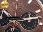 Rolex Daytona 116515 QF 1:1 Best Edition Brown Dial on Oysterflex Strap SH4130 V3 (Gain Weight) - Görsel 9