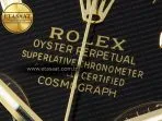 Rolex Daytona 116518 APSF 1:1 Best Edition Black Dial on Oysterflex Rubber Strap SH4130 - Görsel 10