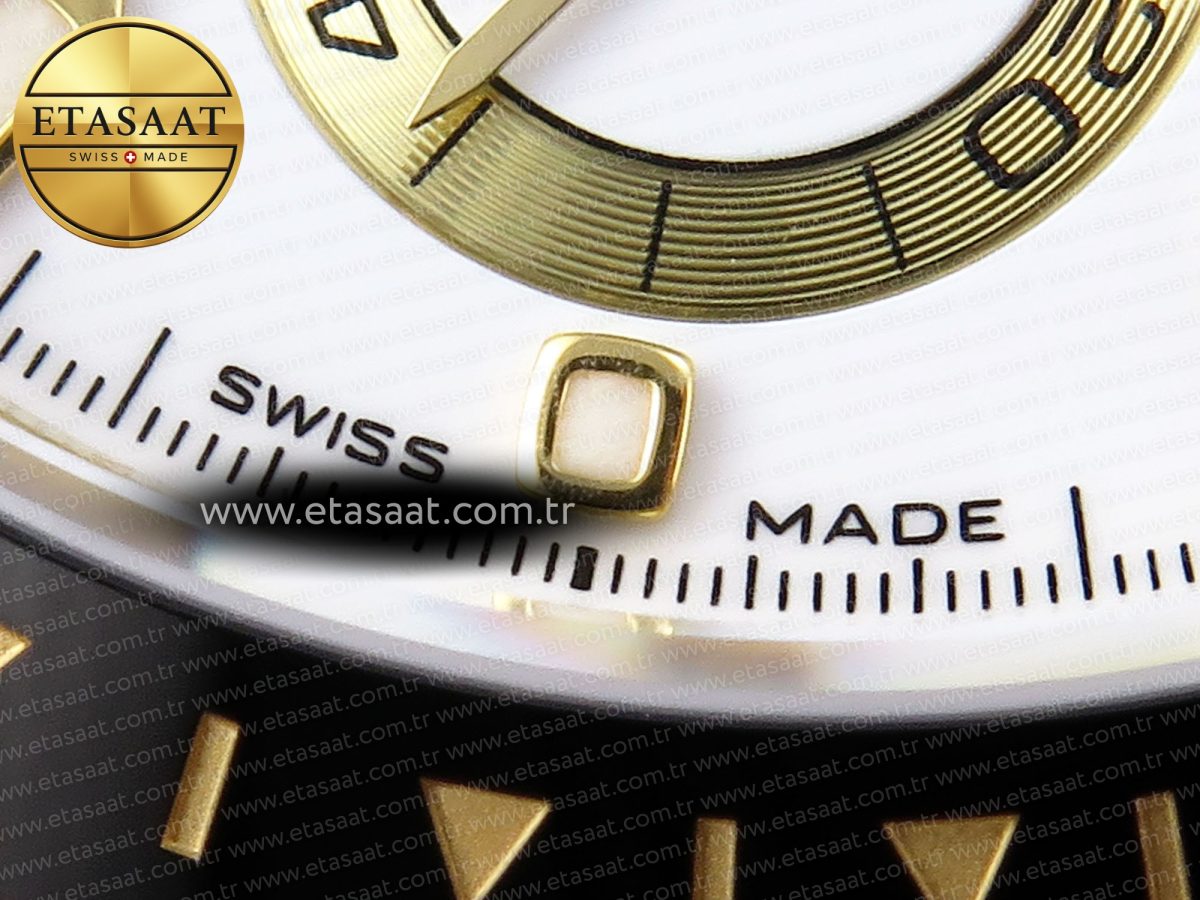 Rolex Daytona 116518 APSF 1:1 Best Edition White Dial on Oysterflex Rubber Strap SH4130 - Görsel 13