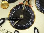 Rolex Daytona 116518 APSF 1:1 Best Edition YG/Black Dial on Oysterflex Rubber Strap SH4130 - Görsel 12
