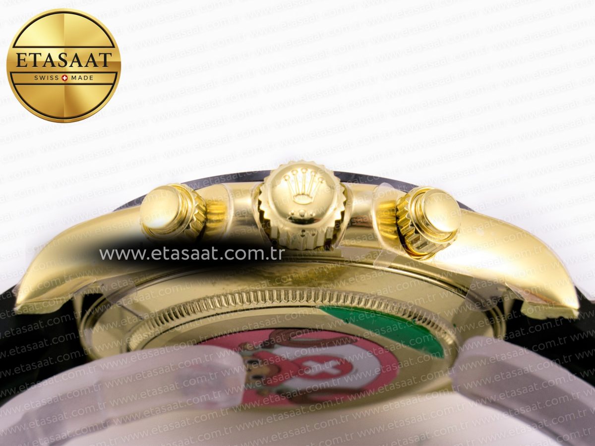 Rolex Daytona 116518 Best Edition YG Dial on Oysterflex Strap SA4130 - Görsel 13