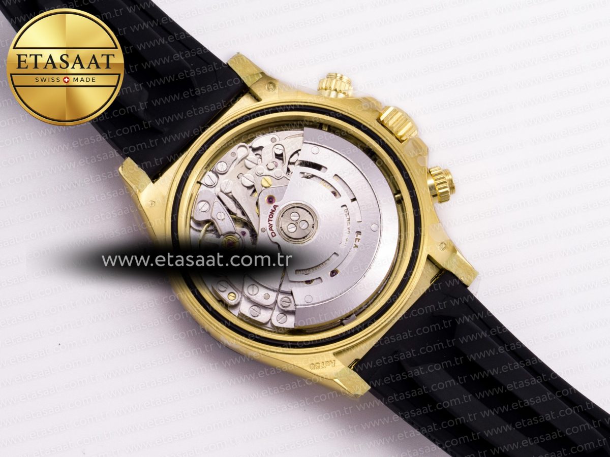 Rolex Daytona 116518 Best Edition YG Dial on Oysterflex Strap SA4130 - Görsel 18