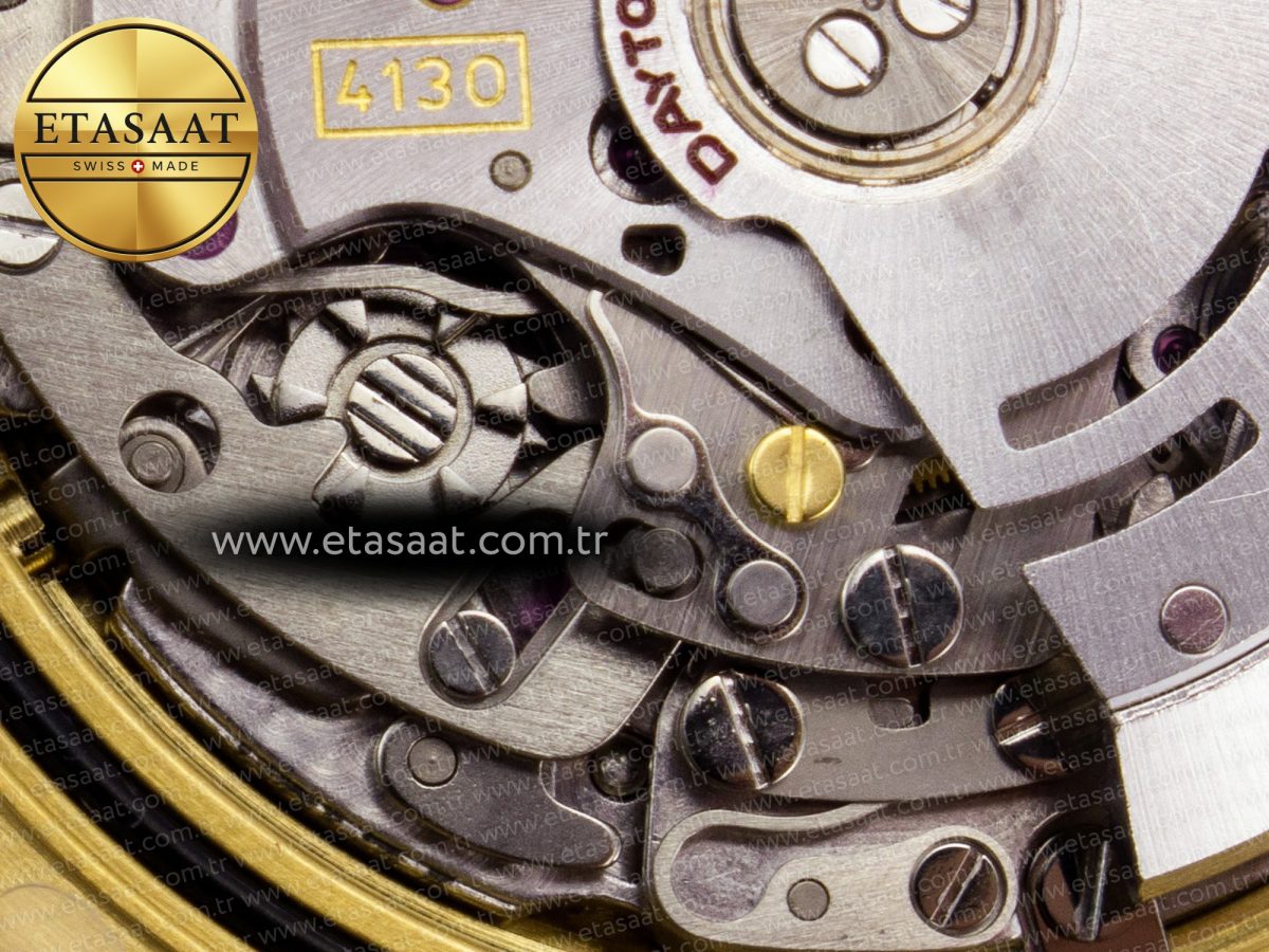 Rolex Daytona 116518 Best Edition YG Dial on Oysterflex Strap SA4130 - Görsel 22