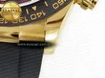 Rolex Daytona 116518 QF 1:1 Best Edition Black/YG Dial on Oysterflex Strap SH4130 V3 (Gain Weight) - Görsel 14