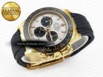 Rolex Daytona 116518 QF 1:1 Best Edition Meteorite Dial on Oysterflex Strap SH4130 V3 (Gain Weight) - Görsel 14