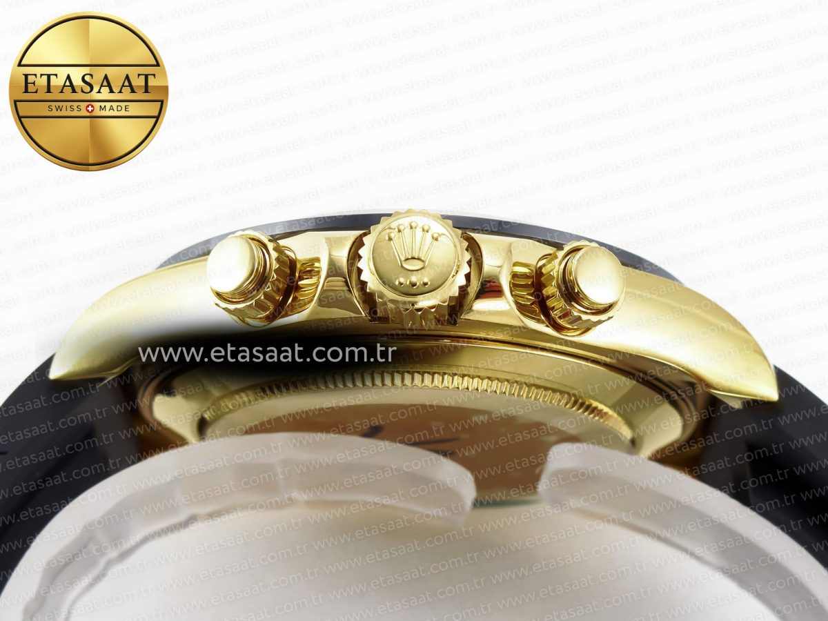 Rolex Daytona 116518 QF 1:1 Best Edition Meteorite Dial on Oysterflex Strap SH4130 V3 (Gain Weight) - Görsel 15
