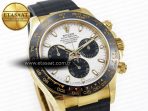 Rolex Daytona 116518 QF 1:1 Best Edition Meteorite Dial on Oysterflex Strap SH4130 V3 (Gain Weight) - Görsel 5