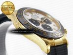 Rolex Daytona 116518 QF 1:1 Best Edition Meteorite Dial on Oysterflex Strap SH4130 V3 (Gain Weight) - Görsel 6