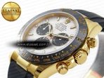 Rolex Daytona 116518 QF 1:1 Best Edition Meteorite Dial on Oysterflex Strap SH4130 V3 (Gain Weight) - Görsel 7