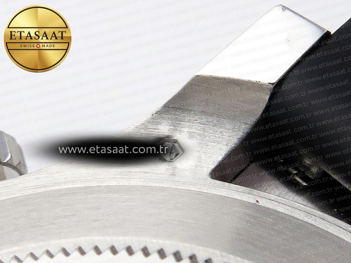 Rolex Daytona 116519 APSF 1:1 Best Edition Black Diamonds Dial on Oysterflex Rubber Strap SH4130 - Görsel 26