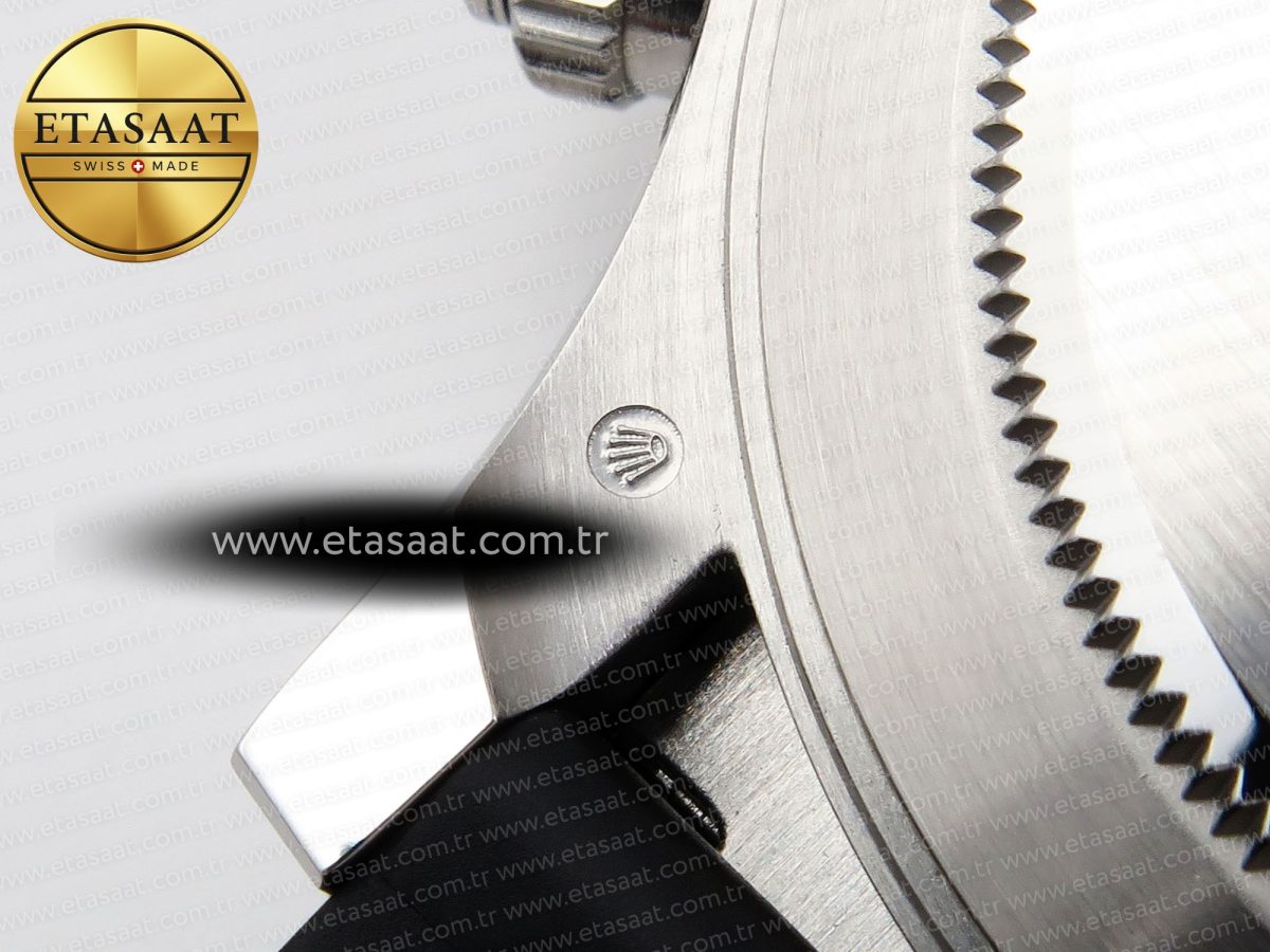 Rolex Daytona 116519 APSF 1:1 Best Edition Black Diamonds Dial on Oysterflex Rubber Strap SH4130 - Görsel 28
