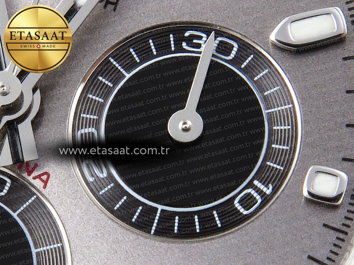 Rolex Daytona 116519 APSF 1:1 Best Edition Gray Dial on Oysterflex Rubber Strap SH4130 - Görsel 11