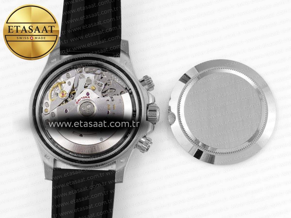 Rolex Daytona 116519 APSF 1:1 Best Edition Gray Dial on Oysterflex Rubber Strap SH4130 - Görsel 19