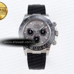 Rolex Daytona 116519 APSF Gri Kadran Oysterflex SH4130 Eta Saat - Görsel 3 - 1:1 Süper Klon Saat