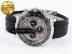 Rolex Daytona 116519 APSF 1:1 Best Edition Gray Dial on Oysterflex Rubber Strap SH4130 - Görsel 6