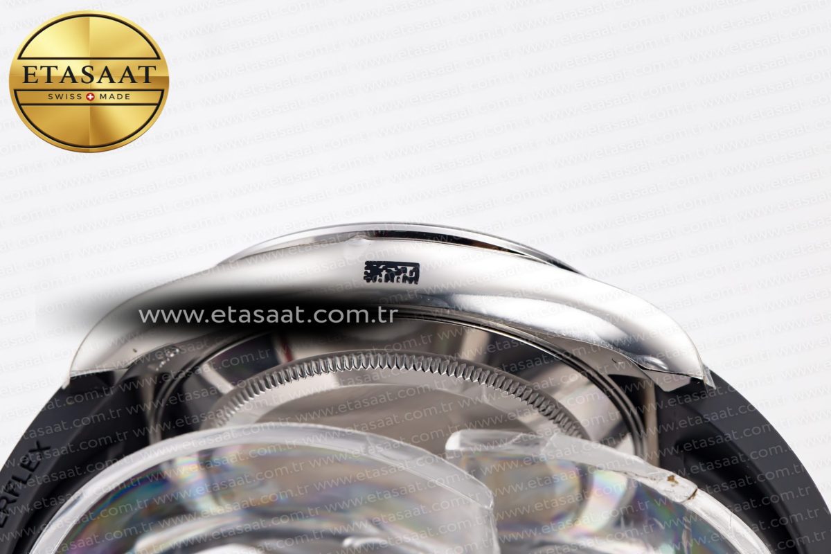 Rolex Daytona 116519 Clean Factory 1:1 Best Edition Black Diamonds Dial on Oysterflex Rubber Strap SA4130 - Görsel 16