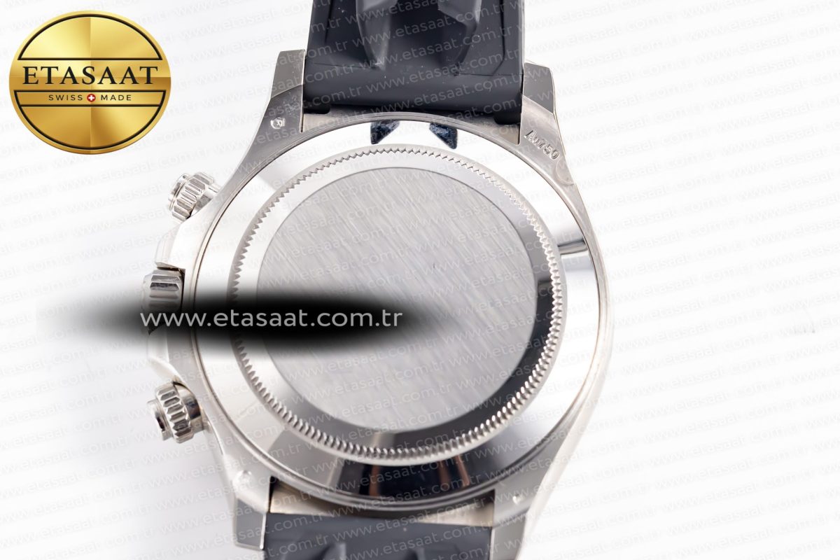 Rolex Daytona 116519 Clean Factory 1:1 Best Edition Black Diamonds Dial on Oysterflex Rubber Strap SA4130 - Görsel 18