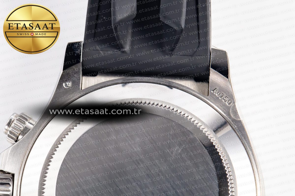 Rolex Daytona 116519 Clean Factory 1:1 Best Edition Black Diamonds Dial on Oysterflex Rubber Strap SA4130 - Görsel 19