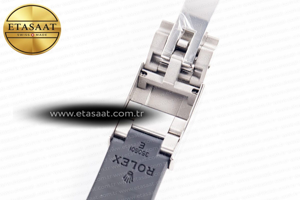 Rolex Daytona 116519 Clean Factory 1:1 Best Edition Black Diamonds Dial on Oysterflex Rubber Strap SA4130 - Görsel 31