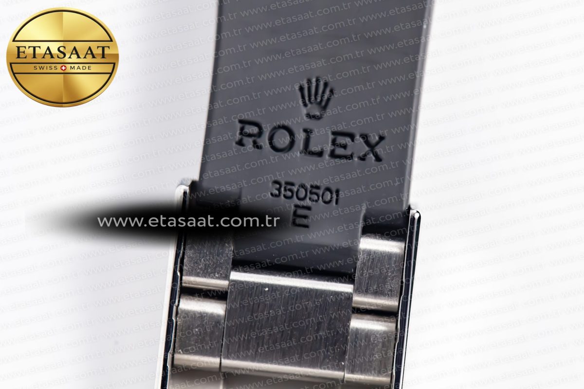 Rolex Daytona 116519 Clean Factory 1:1 Best Edition Black Diamonds Dial on Oysterflex Rubber Strap SA4130 - Görsel 32