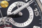 Rolex Daytona 116519 Clean Factory 1:1 Best Edition Black Diamonds Dial on Oysterflex Rubber Strap SA4130 - Görsel 7