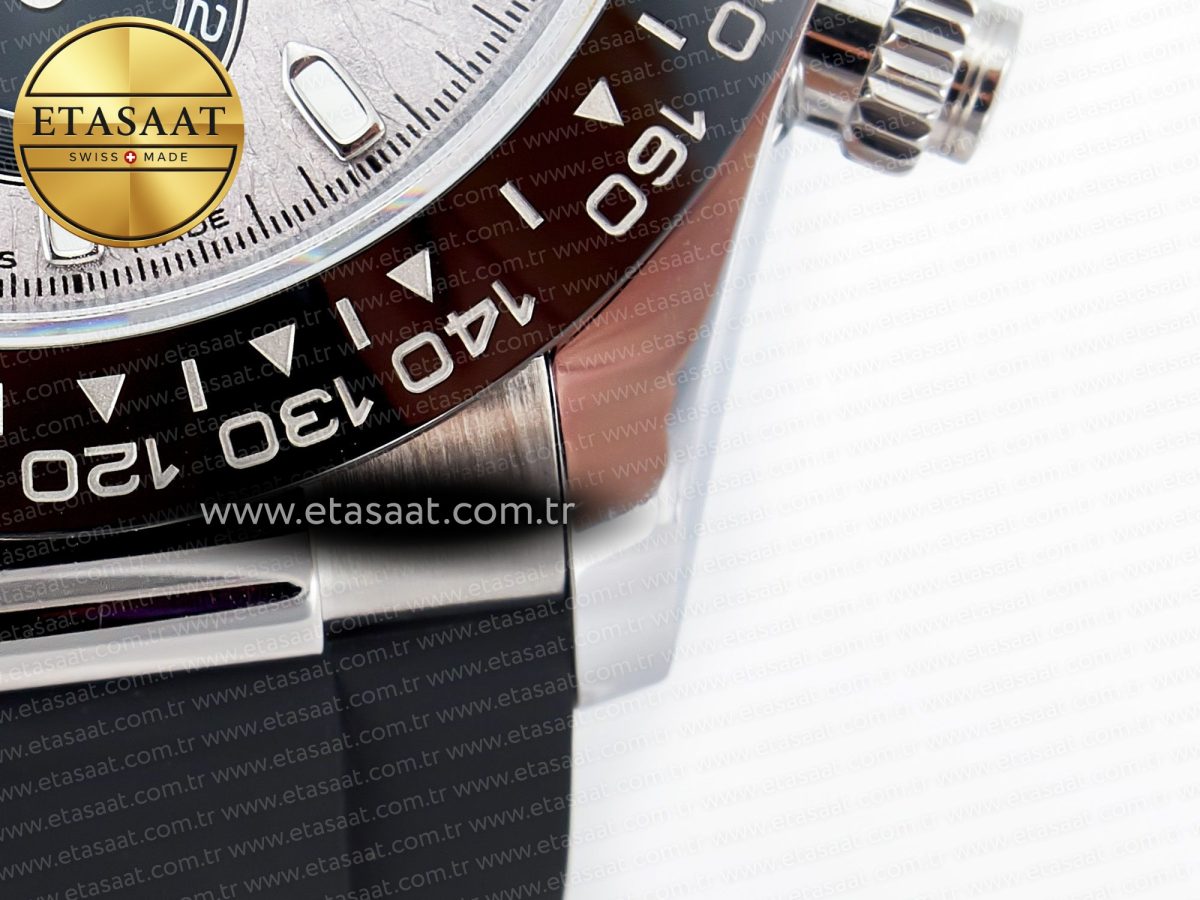 Rolex Daytona 116519 QF 1:1 Best Edition Meteorite Dial on Oysterflex Strap SH4130 V3 (Gain Weight) - Görsel 14