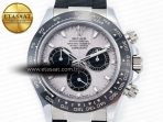 Rolex Daytona 116519 QF 1:1 Best Edition Meteorite Dial on Oysterflex Strap SH4130 V3 (Gain Weight) - Görsel 4