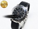 Rolex Daytona 116519 SS Black MOP Diamonds Dial on Oysterflex A7750 - Görsel 2