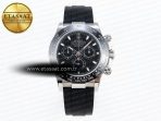 Rolex Daytona 116519 SS Black MOP Diamonds Dial on Oysterflex A7750 - Görsel 3