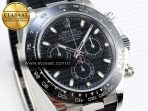 Rolex Daytona 116519 SS Black MOP Diamonds Dial on Oysterflex A7750 - Görsel 5