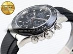 Rolex Daytona 116519 SS Black MOP Diamonds Dial on Oysterflex A7750 - Görsel 8