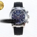 Rolex Daytona 116519 SS Mavi Kadran Oysterflex A7750 Eta Saat - Görsel 3 - 1:1 Süper Klon Saat
