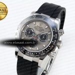 Rolex Daytona 116519 SS Gray/Black Dial on Oysterflex A7750