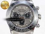 Rolex Daytona 116519 SS Gray/Black Dial on Oysterflex A7750 - Görsel 4