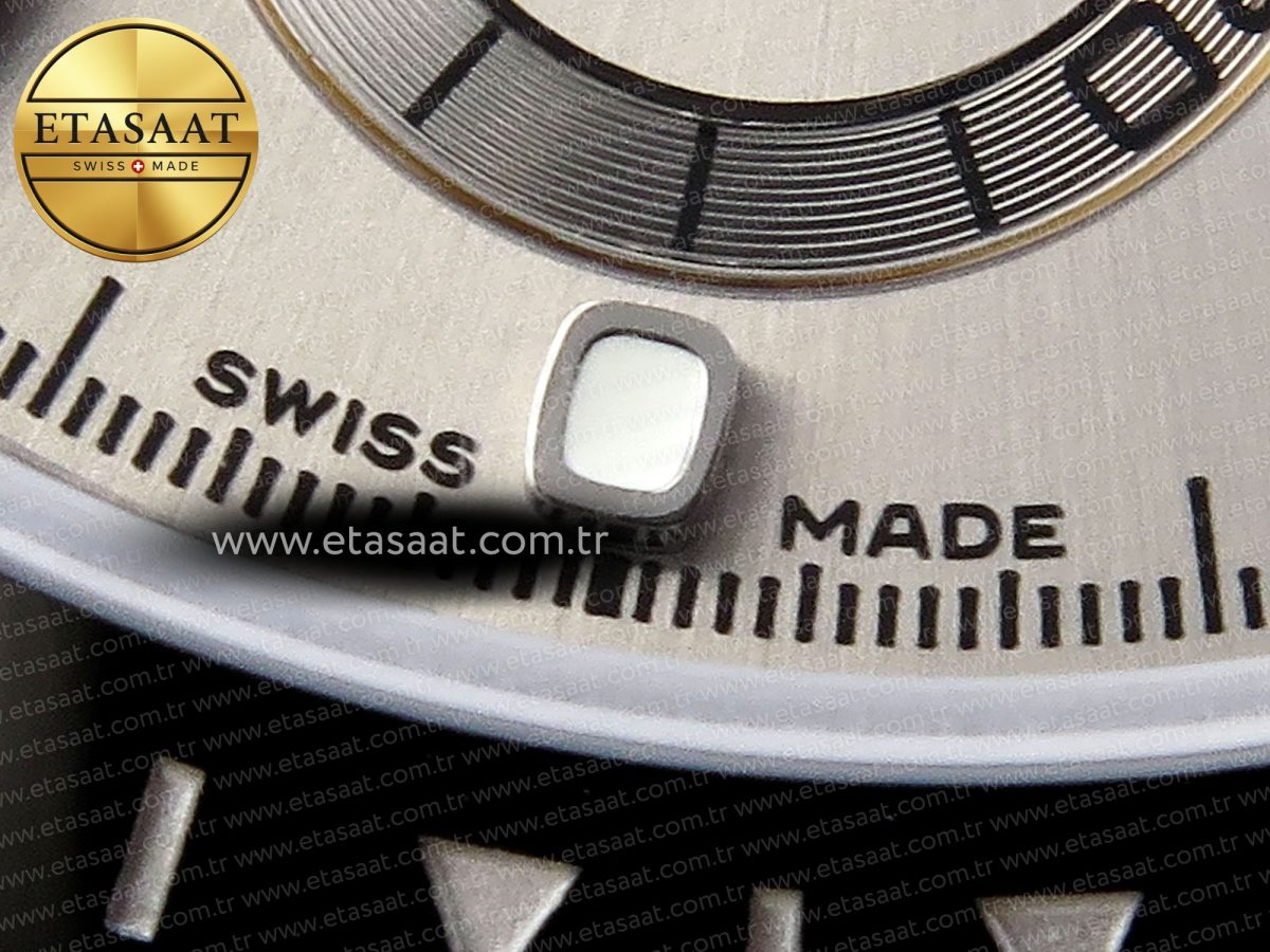 Rolex Daytona 116519 SS Gray Dial on Oysterflex A7750 - Görsel 13