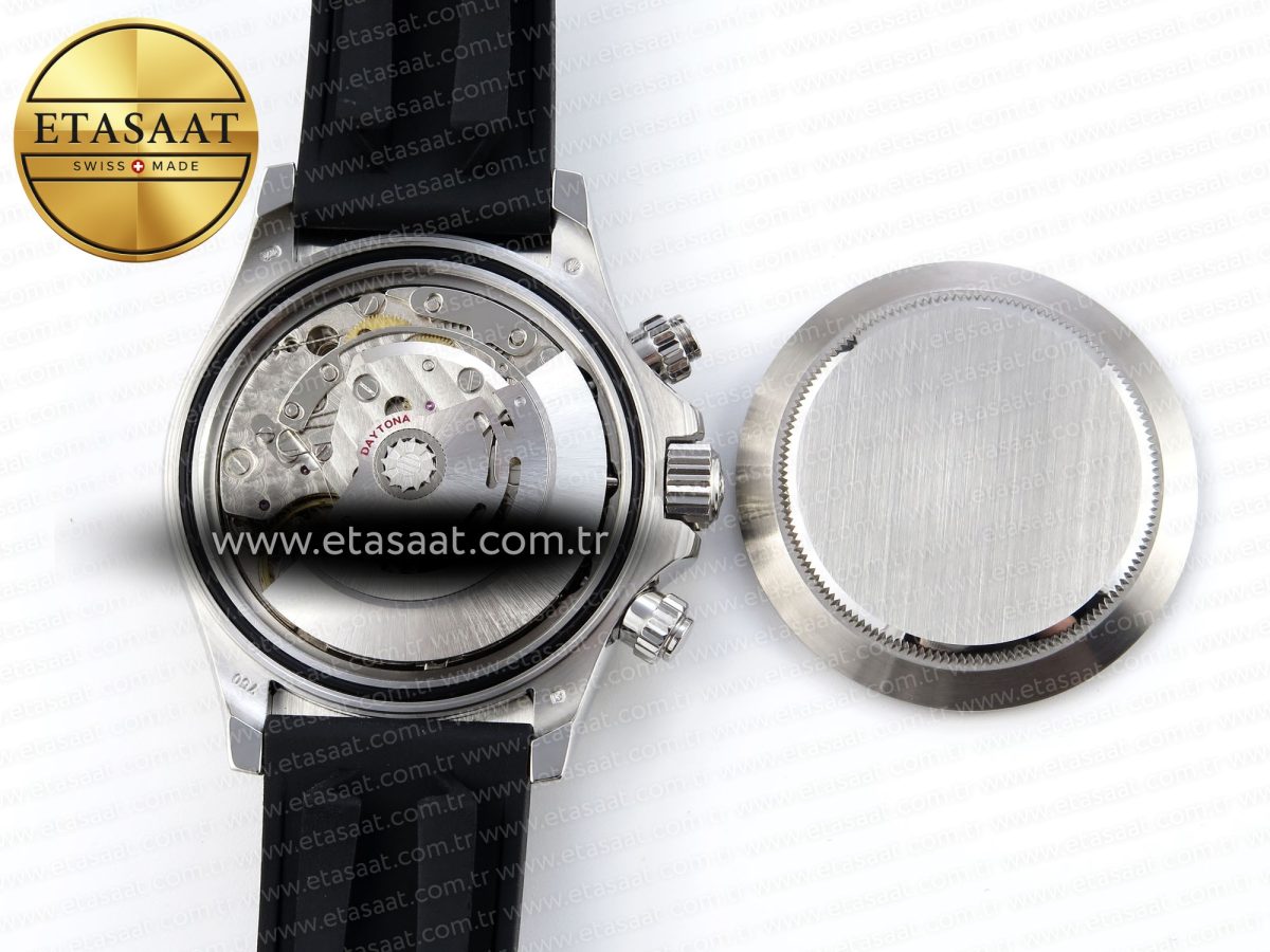 Rolex Daytona 116519 SS Gray Dial on Oysterflex A7750 - Görsel 19