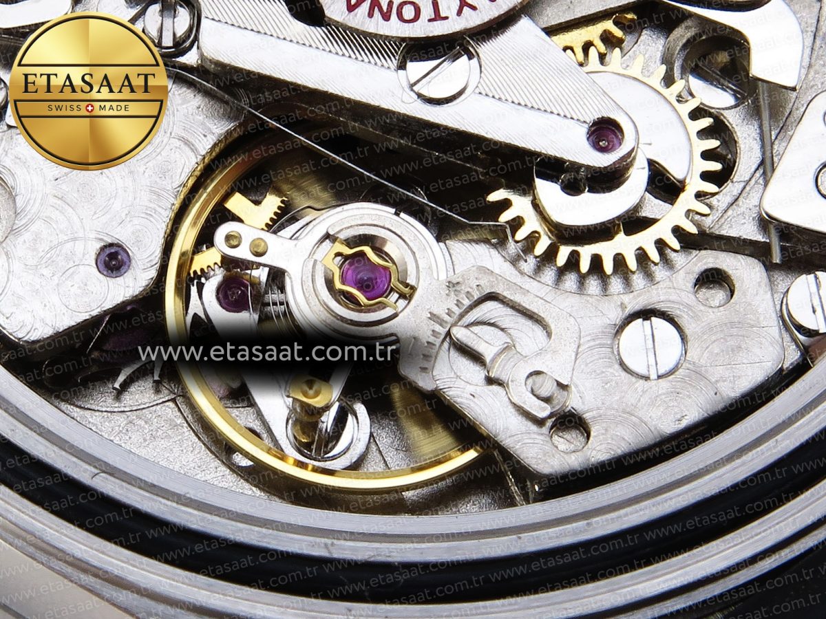 Rolex Daytona 116519 SS Gray Dial on Oysterflex A7750 - Görsel 22