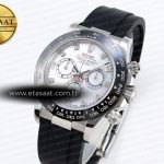 Rolex Daytona 116519 SS White MOP Diamonds Dial on Oysterflex A7750